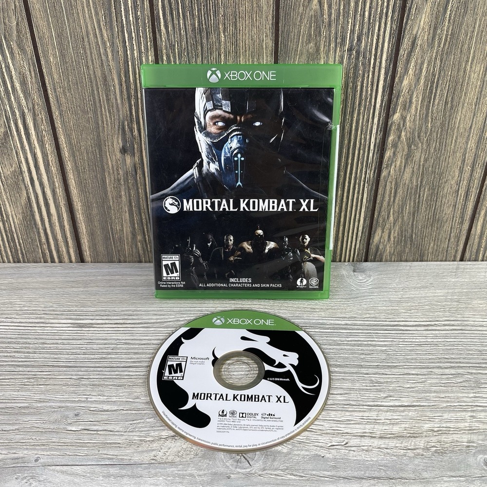 Mortal Kombat XL - Microsoft Xbox One  Tested Working